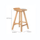 Indoor Modern Footrest Bar Stool Solid Wood Bar & Counter Stool in Natural Clearhalo 'Bar Furniture' 'Bar Stools' 'bar_stools' 'furn' 'furn_bar_stools' 'Furniture' 'Kitchen & Dining Furniture' 1200x1200_10242f21-9f1d-42dd-babe-606917f47765