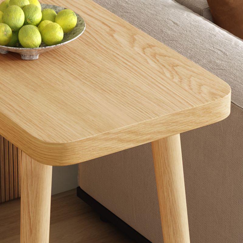 Moderne massief houten bartafel, rechthoekige eettafel voor de keuken