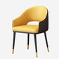 Glam Style Metal Arm Chair Open Back Dining Side Chair with Black Gold Legs Clearhalo 'Dining Chairs' 'Dining Tables & Seating' 'dining_chair' 'furn' 'furn_dining_chair' 'Furniture' 'furniture_dining_chair' 'Kitchen & Dining Furniture' 1200x1200_10267152-3d19-492f-a9df-8c4f372bbb7a