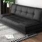 75"Modern Minimalist Armless Foldable Sleeper Leather Settee Clearhalo 'furn' 'furn_sofas' 'Furniture' 'furniture_sofas' 'kitchen' 'kitchen_sofas' 'Living Room Furniture' 'Sofa' 'sofas' 1200x1200_102850d1-c59e-4712-8493-b6b284a35077