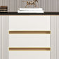 Sideboard da pranzo a 2 porte in stile glam con cassetti per soggiorno