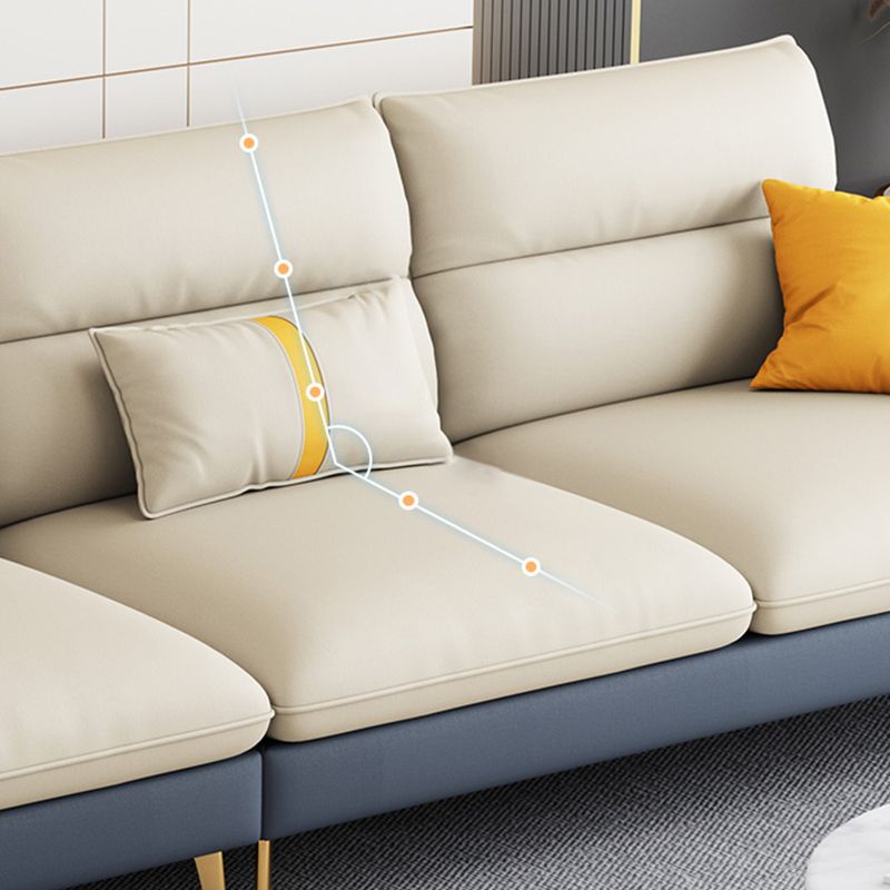 Cojín de brazos empotrados con sofá resistente a las manchas sofá