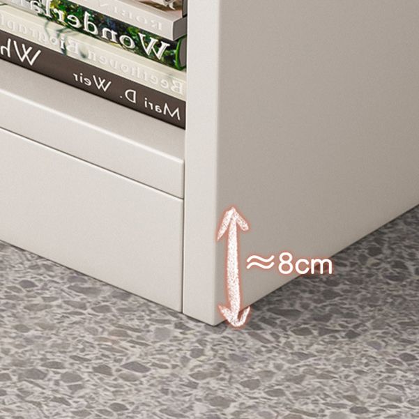 Bibliothèque de l'étagère à dos fermé Scandinave Bidress pour le bureau