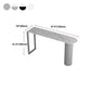 Round Corners Stone Top Bar Table Metal Base Pub Table for Kitchen Clearhalo 'Bar Furniture' 'Bar Tables' 'bar_tables' 'furn' 'furn_bar_tables' 'Furniture' 'furniture_bar_tables' 'Kitchen & Dining Furniture' 'kitchen&dining_furn' 'kitchen' 1200x1200_10341d54-f65d-4220-bfd5-8ea8173ba23f