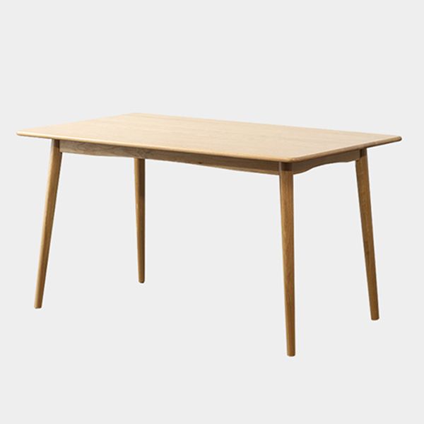 Contemporary Style Rectangle Dining Table Solid Wood Table with 4-foot Clearhalo ' dining_table' 'Dining Tables & Seating' 'Dining Tables' 'furn' 'furn_dining_table' 'Furniture' 'furniture_dining_table' 'Kitchen & Dining Furniture' 'kitchen&dining_furn' 'kitchen' 'kitchen_dining_table' 1200x1200_1039295b-04f0-46a5-8f58-db0cc6baa485