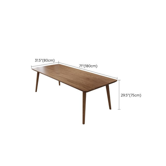 Contemporary Rectangular Writing Desk Solid Wood Office Desk Clearhalo 'furn' 'furn_office_desk' 'Furniture' 'Office Desks' 'Office Furniture' 'office_desk' 1200x1200_103a2623-3080-4738-9b9e-8c75e67a817c