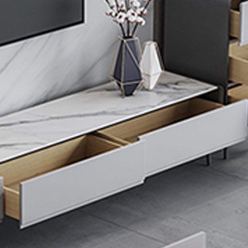 CABINATURA TV in ardesia Stile moderno casa semplice console TV chiusa