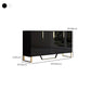 Glam buffet sideboard mobili a specchio a 4 porte a buffet da pranzo