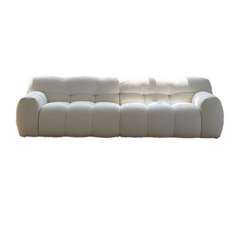 Biscuit Back Seating Square Arm Sofa in White for Living Room Clearhalo 'furn' 'furn_sofas' 'Furniture' 'Living Room Furniture' 'Sofa' 'sofas' 1200x1200_103e06de-75a9-442c-ac06-42441abf5546