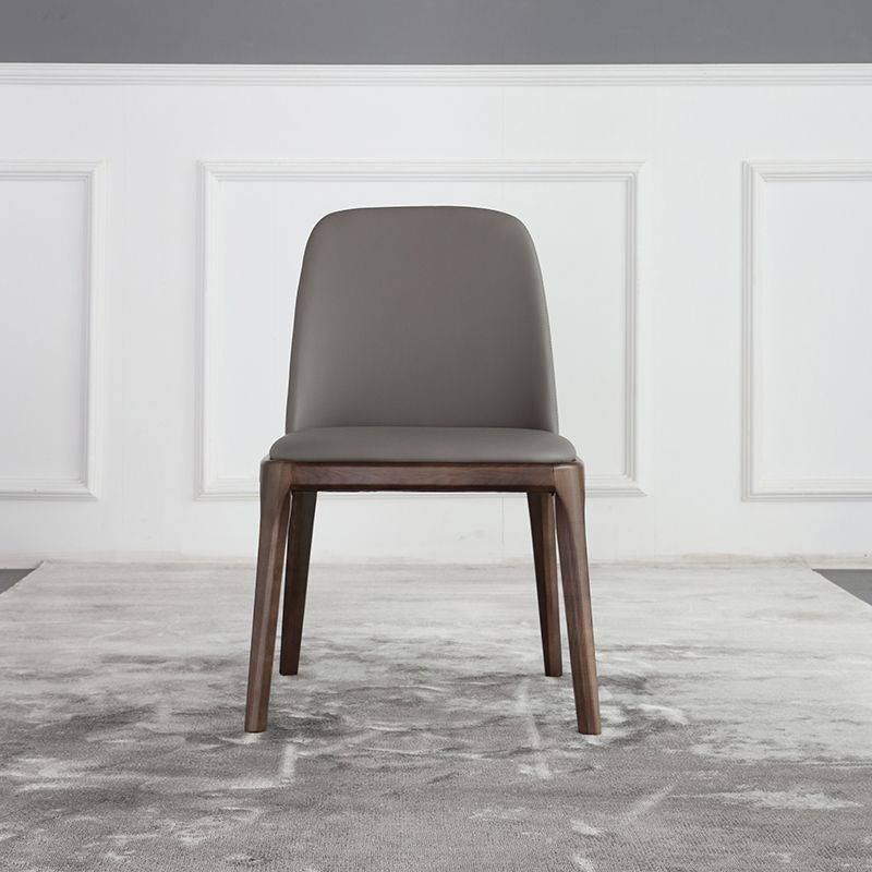 Solid Wood Industrial Dining Room Chair Matte Finish Parsons Dining Chair Clearhalo ' kitchen&dining_furn' 'Dining Chairs' 'Dining Tables & Seating' 'dining_chair' 'furn' 'furn_dining_chair' 'Furniture' 'furniture_dining_chair' 'Kitchen & Dining Furniture' 'kitchen' 1200x1200_1040ddea-2a85-4f8c-a84f-279b1a559e6a