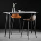 Industrial Style Bar Table Stone Rectangle Pub Table in Gray Clearhalo 'Bar Furniture' 'Bar Tables' 'bar_tables' 'furn' 'furn_bar_tables' 'Furniture' 'Kitchen & Dining Furniture' 1200x1200_10416731-9fea-4b5c-b0f7-93d698520ecd