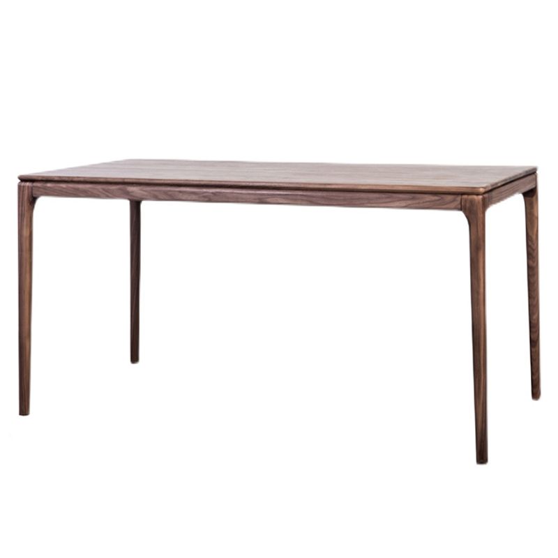 Rectangle Pine Solid Wood Table in Brown Dining Table with Wooden 4 Legs Clearhalo ' dining_table' 'Dining Tables & Seating' 'Dining Tables' 'furn' 'furn_dining_table' 'Furniture' 'furniture_dining_table' 'Kitchen & Dining Furniture' 'kitchen&dining_furn' 'kitchen' 'kitchen_dining_table' 1200x1200_1041cf1a-bf21-4d78-8f93-e04da6d86bfa