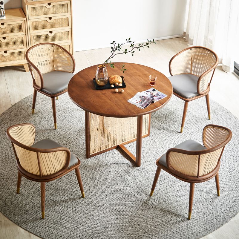 Modern Style Solid Wood Dining Table Sled Base Dining Site Table for Dining Room Clearhalo ' dining_table' 'Dining Tables & Seating' 'Dining Tables' 'furn' 'furn_dining_table' 'Furniture' 'furniture_dining_table' 'Kitchen & Dining Furniture' 'kitchen&dining_furn' 'kitchen' 'kitchen_dining_table' 1200x1200_104a154a-db22-4ba3-bb64-c487bb13279e