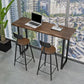 Pine Wood Bar Dining Table Industrial Bar Table with Sled Base for Balcony Clearhalo 'Bar Furniture' 'Bar Tables' 'bar_tables' 'furn' 'furn_bar_tables' 'Furniture' 'furniture_bar_tables' 'Kitchen & Dining Furniture' 1200x1200_104da7e5-abb1-47d9-99f0-4edbd8fa881c