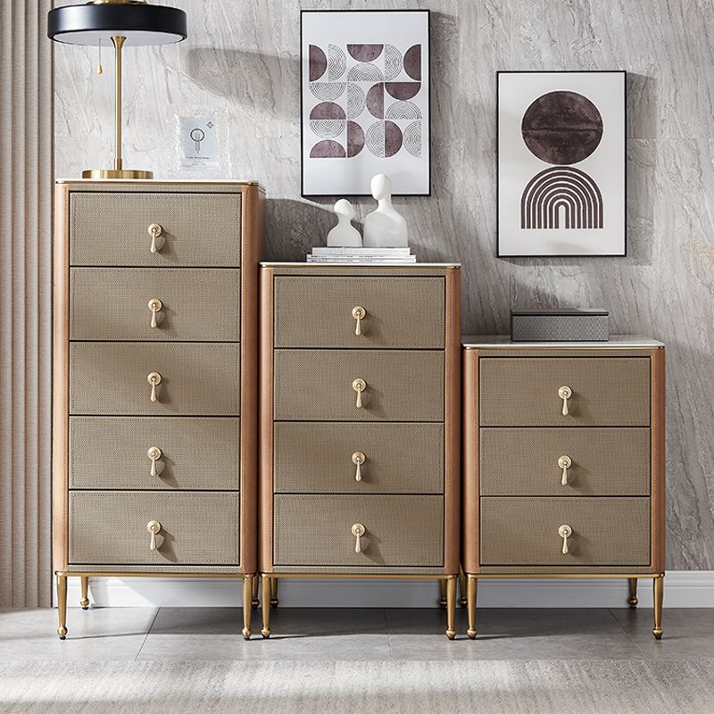 Glam verticaal dressoir 3/4/5 laden opslag dressoir voor eetkamer