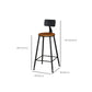 Industrial Bar Stool and Table Set 1/4/5 Pieces Pub Dining Set Clearhalo 'Bar Furniture' 'furn' 'furn_home_bar_bar_sets' 'Furniture' 'Home Bars & Bar Sets' 'home_bar_bar_sets' 'Kitchen & Dining Furniture' 1200x1200_1050ef17-4558-45d1-b853-05603674a8c0