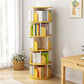 Engineered Wood Closed Back Bookcase Scandinavian Standard Bookshelf Clearhalo 'Bookcases' 'furn' 'furn_bookcases' 'Furniture' 'Office Furniture' 1200x1200_10538ae7-ee17-4aac-b289-e44eb3afe1f0