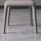 Moderne armstoel Faux Leather Solid Achter Dining Room -stoel voor binnen