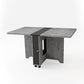 Mid-Century Modern Dining Room Table Pedestal Dining Table for Home Kitchen Dinner Clearhalo ' dining_table' 'Dining Tables & Seating' 'Dining Tables' 'furn' 'furn_dining_table' 'Furniture' 'furniture_dining_table' 'Kitchen & Dining Furniture' 'kitchen&dining_furn' 'kitchen' 'kitchen_dining_table' 1200x1200_1057c9ec-32d0-4eca-93de-5f0114b9c344