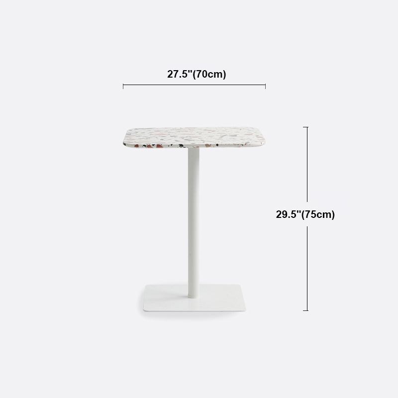 Industrial Metal Pedestal Dining Table Sintered Stone Table for Dining Room Clearhalo ' dining_table' 'Dining Tables & Seating' 'Dining Tables' 'furn' 'furn_dining_table' 'Furniture' 'furniture_dining_table' 'Kitchen & Dining Furniture' 'kitchen&dining_furn' 'kitchen' 'kitchen_dining_table' 1200x1200_105a4ae1-5614-4f61-8731-af3565ff08df