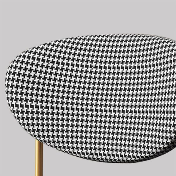 Glam Style Upholstered Dining Chair Open Back Dining Side Chair for Home Clearhalo 'Dining Chairs' 'Dining Tables & Seating' 'dining_chair' 'furn' 'furn_dining_chair' 'Furniture' 'furniture_dining_chair' 'Kitchen & Dining Furniture' 1200x1200_1060dba0-6350-4347-8459-04f8a0b4e2df