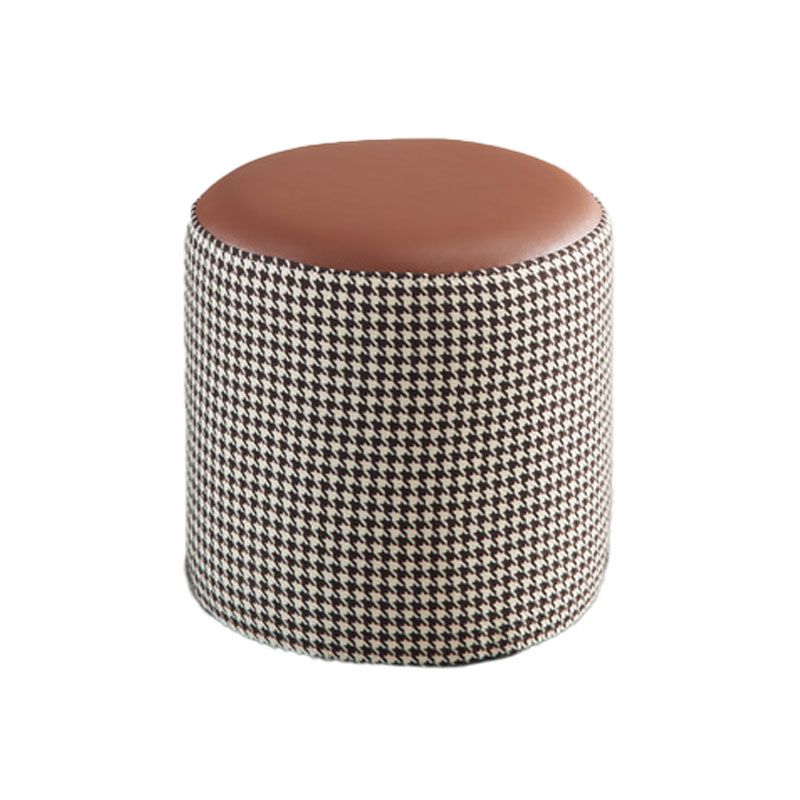 Modern Stain Resistant Pouf Round Shape Pouf for Living Room Clearhalo 'furn' 'furn_ottomans_poufs' 'Furniture' 'Living Room Furniture' 'Ottomans & Poufs' 'ottomans_poufs' 1200x1200_10626b88-60fd-4e47-89f9-e60b61dfa64d