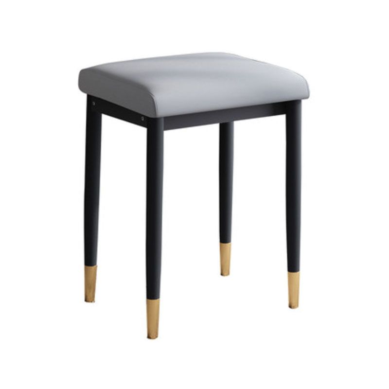 Leather Standard Stool Modern Style Simple Household Rectangular Stool Clearhalo 'furn' 'furn_ottomans_poufs' 'Furniture' 'Living Room Furniture' 'Ottomans & Poufs' 'ottomans_poufs' 1200x1200_1067223a-6109-4b3a-ab21-e08e2f6341b1