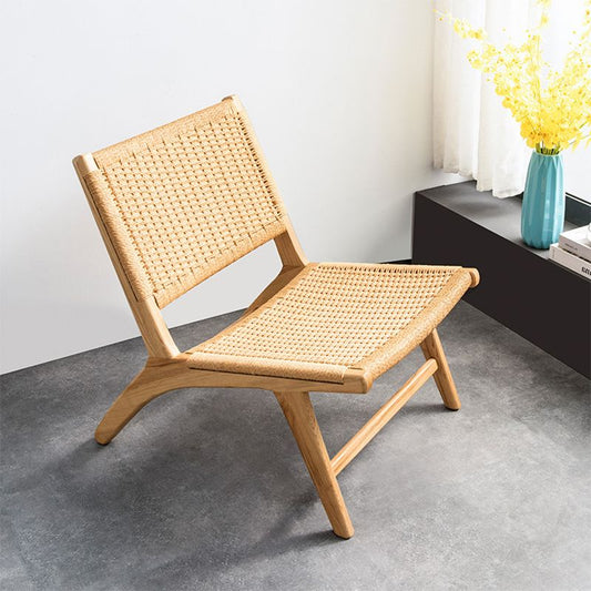 Leather Woven Back Chair Basic Four Leg Lounge Chair for Living Room Clearhalo 'Accent Chairs' 'accent_chairs' 'Chairs & Seating' 'furn' 'furn_accent_chairs' 'Furniture' 'Living Room Furniture' 1200x1200_106e1a43-749a-4246-889c-41e825b8267b