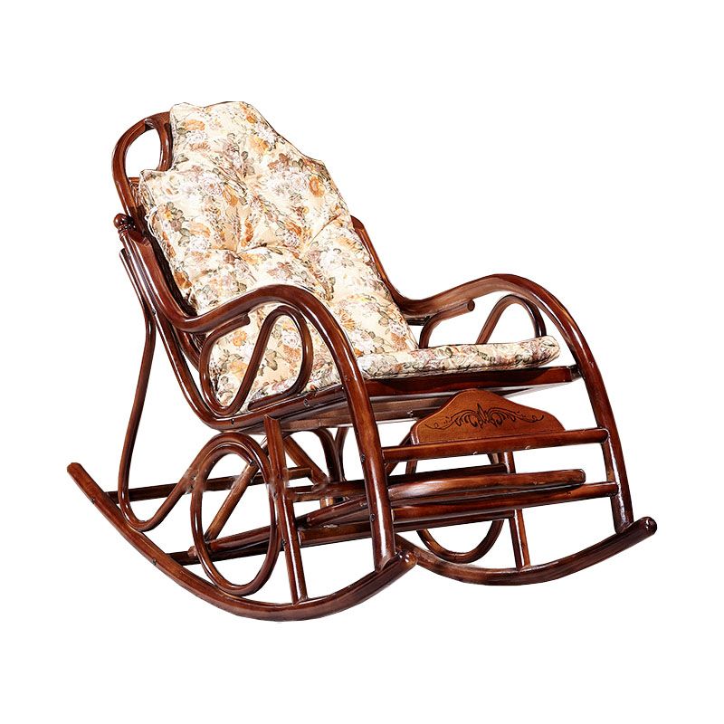 Mid Century moderne stijl schommelstoel houten schommelstoel voor woonkamer