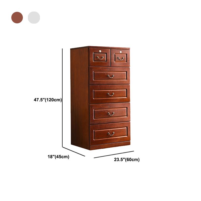 18" D Storage Chest Modern Style Bedroom Storage Chest Dresser with Drawers and Doors Clearhalo 'Bedroom Furniture' 'Dressers & Chests' 'dressers_chests' 'furn' 'furn_dressers_chests' 'Furniture' 1200x1200_10707d95-8294-4c0b-8892-b50b8881fb54
