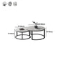 Slate Round Coffee Table 2 Piece Modern Minimalist Bunching Tables Clearhalo 'Coffee & Accent Tables' 'Coffee Tables' 'coffee_tables' 'furn' 'furn_coffee_tables' 'Furniture' 'Living Room Furniture' 1200x1200_10732d01-468b-4c97-b937-0591e761a274