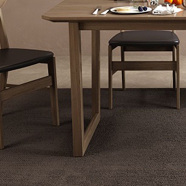 Modern Design 1/2/5/7 Pieces Furniture Solid Wood Dining Table and Chairs for Kitchen Clearhalo 'Dining Room Sets' 'Dining Tables & Seating' 'dining_room_set' 'furn' 'furn_dining_room_set' 'Furniture' 'furniture_dining_room_set' 'Kitchen & Dining Furniture' 'kitchen&dining_furn' 'kitchen' 1200x1200_1074b579-e6c1-4303-984e-fc7c33c1d140