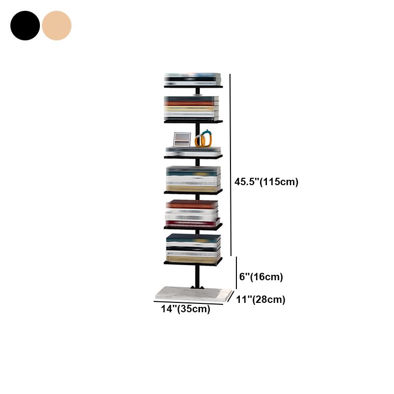 Modern Style Open Bookshelf Metal Etagere Shelf Bookcase for Home Clearhalo 'Bookcases' 'furn' 'furn_bookcases' 'Furniture' 'furniture_bookcases' 'kitchen' 'kitchen_bookcases' 'Living Room Furniture' 'Office Furniture' 1200x1200_10786cf4-f652-4ca2-8d8a-b6e4f31e949d