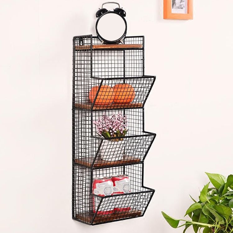 Industrial Wall Unit Bookshelf with Iron Frame Pine Wood Shelf Clearhalo 'Bookcases' 'furn' 'furn_bookcases' 'Furniture' 'furniture_bookcases' 'Office Furniture' 1200x1200_107b93f0-c75f-4fcd-ae67-0a288d21c75f