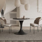 Stone Contemporary Round Dining Table Matte Finish Tulip Table for Home Clearhalo ' dining_table' 'Dining Tables & Seating' 'Dining Tables' 'furn' 'furn_dining_table' 'Furniture' 'furniture_dining_table' 'Kitchen & Dining Furniture' 'kitchen&dining_furn' 'kitchen' 'kitchen_dining_table' 1200x1200_107e2fba-0b5c-47c4-b5b6-e080b3eedaa9