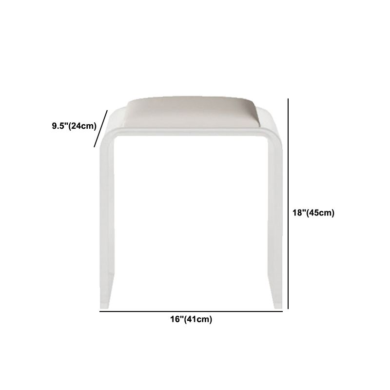White Make-up Vanity with 2 Drawers and Stool for Bedroom 31.5" High Clearhalo 'Bedroom Furniture' 'furn' 'furn_makeup_vanities' 'Furniture' 'Makeup Vanities' 'makeup_vanities' 1200x1200_1082be8e-f943-4a92-b324-c953e1aa3746