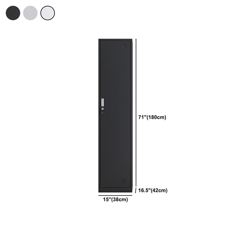 Eigentijdse metalen garderobe kast scharnierende garderobe armoire voor thuis