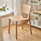 Nordic Style Solid Wood Dining Room Chair Armless Open Back Dining Side Chair for Home Use Clearhalo ' kitchen&dining_furn' 'Dining Chairs' 'Dining Tables & Seating' 'dining_chair' 'furn' 'furn_dining_chair' 'Furniture' 'furniture_dining_chair' 'Kitchen & Dining Furniture' 'kitchen' 1200x1200_1099fb6a-8472-4996-b293-f3b36abdc33f