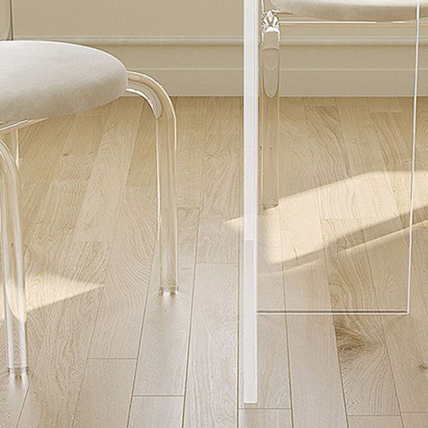 Set di dinette acrilica glam per casa set da pranzo bianco 1/3/7