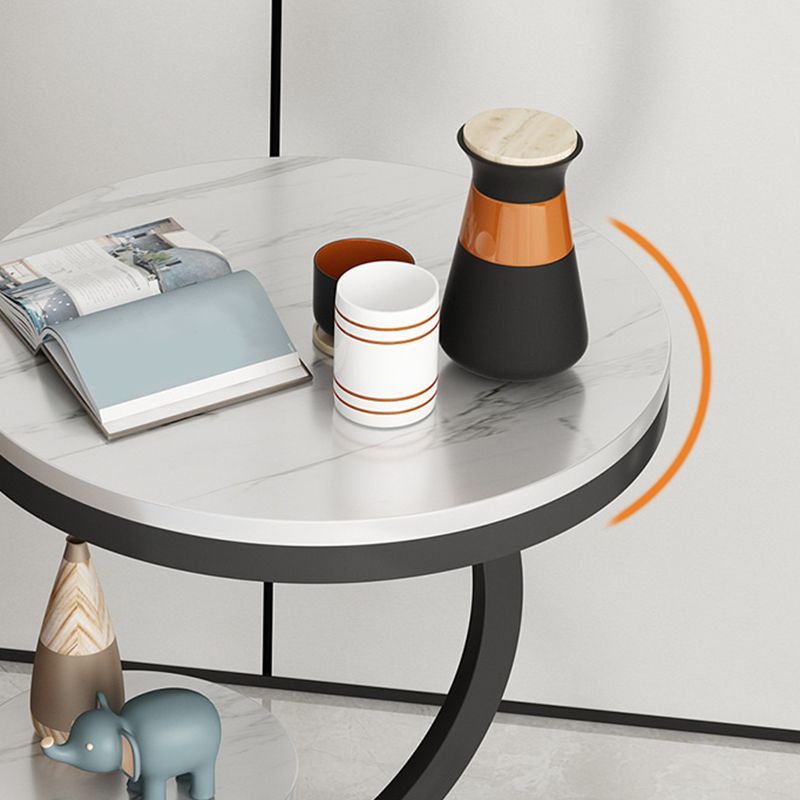 23.6 "tavolo di accento laterale in stile moderno alto