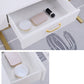 Glam Dresser with 2 Storage Drawers White Vanity Table for Bedroom Clearhalo 'Bedroom Furniture' 'furn' 'furn_makeup_vanities' 'Furniture' 'Makeup Vanities' 'makeup_vanities' 1200x1200_10a2e7af-1a9d-4571-90ea-fed5260ea5cd