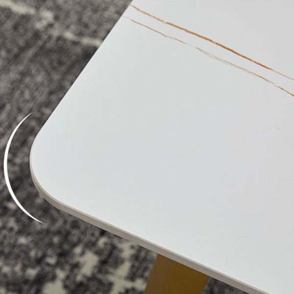 Luxury 1/4/5/7 Pieces Dining Set Sintered Stone Top Dining Table with Leather Chairs Clearhalo 'Dining Room Sets' 'Dining Tables & Seating' 'dining_room_set' 'furn' 'furn_dining_room_set' 'Furniture' 'furniture_dining_room_set' 'Kitchen & Dining Furniture' 1200x1200_10a366e3-61e7-4e09-b98b-4e215d9eff37