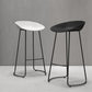 Modern Matte Finish Iron Bar Stool Footrest Milk Tea Shop Stool Clearhalo 'Bar Furniture' 'Bar Stools' 'bar_stools' 'furn' 'furn_bar_stools' 'Furniture' 'furniture_bar_stools' 'Kitchen & Dining Furniture' 1200x1200_10a381ad-ffa0-4a81-b330-e8a95562c6f2