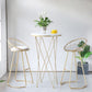 Contemporary Style Counter Stool Upholstered Bar Stool with Metal Base Clearhalo 'Bar Furniture' 'Bar Stools' 'bar_stools' 'furn' 'furn_bar_stools' 'Furniture' 'Kitchen & Dining Furniture' 1200x1200_10a4e62c-9c82-42b7-9b7d-86745078ea7a