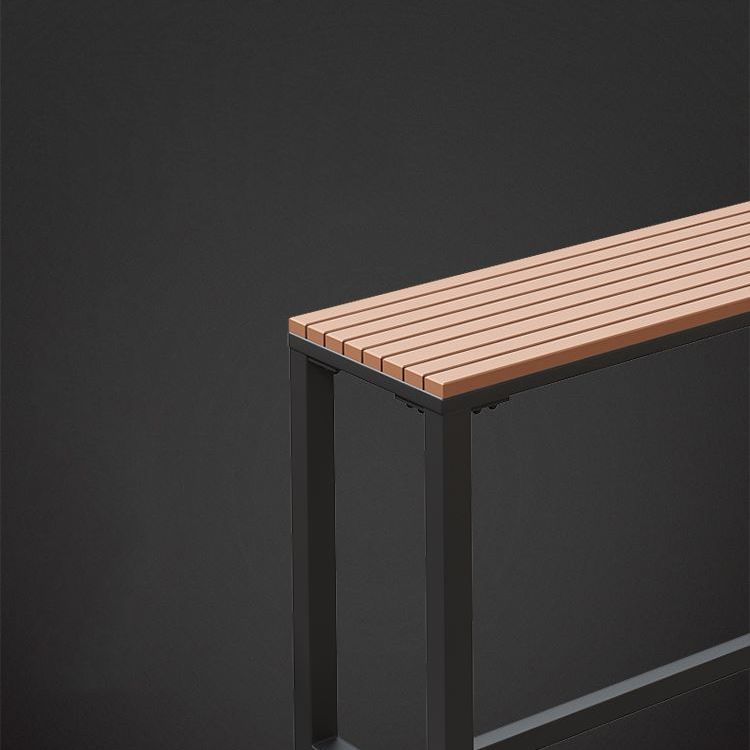 Juego de mesa de bar de madera rectangular de lujo, mesa de mostrador de 1/5 piezas con taburetes altos