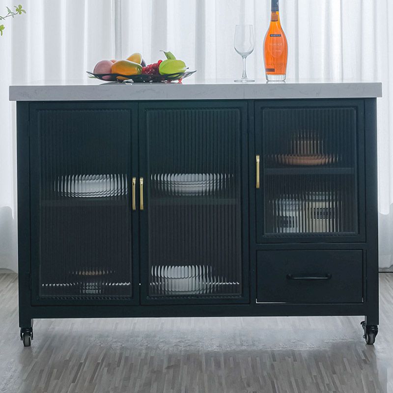 Modern Kitchen Island Table Dining Room Kitchen Island with Storage Cabinet Clearhalo 'furn' 'furn_kitchen_islands_carts' 'Furniture' 'Kitchen & Dining Furniture' 'Kitchen Islands & Carts' 'kitchen_islands_carts' 1200x1200_10a9064d-2653-48f2-bdf2-12f4f483a2e8