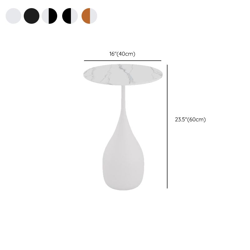 Tavolo da tavolo da ginnastica contemporanea piedistallo round soggiorno tavolo