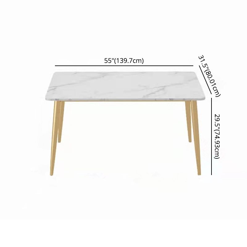 Scandinavian Kitchen Dining Room Set with Sintered Stone Top and 4 Legs Base Dining Furniture Clearhalo 'Dining Room Sets' 'Dining Tables & Seating' 'dining_room_set' 'furn' 'furn_dining_room_set' 'Furniture' 'furniture_dining_room_set' 'Kitchen & Dining Furniture' 'kitchen&dining_furn' 'kitchen' 1200x1200_10ab41e7-e16a-469b-a0a0-898d63b1b935