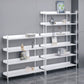 Modern Style Metal Bookshelf Open Etagere Shelf Bookcase for Home Clearhalo 'Bookcases' 'furn' 'furn_bookcases' 'Furniture' 'furniture_bookcases' 'kitchen' 'kitchen_bookcases' 'Living Room Furniture' 'Office Furniture' 1200x1200_10ac8f45-56c9-4502-9b5f-a83f32039aa8