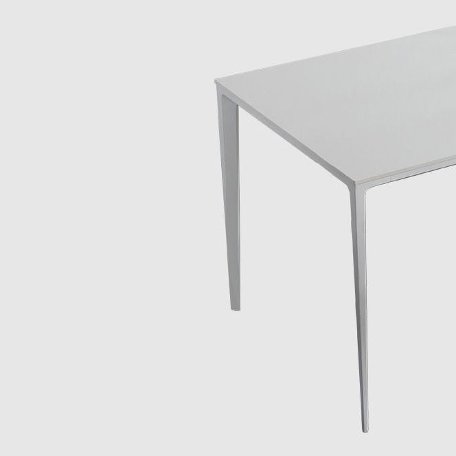 Modern Aluminium Dining Table Set 1/4/5/7 Pieces Rectangle Dinette Set with Sintered Stone Clearhalo 'Dining Room Sets' 'Dining Tables & Seating' 'dining_room_set' 'furn' 'furn_dining_room_set' 'Furniture' 'Kitchen & Dining Furniture' 1200x1200_10ac9d8d-84df-409a-9447-97e7960b9075
